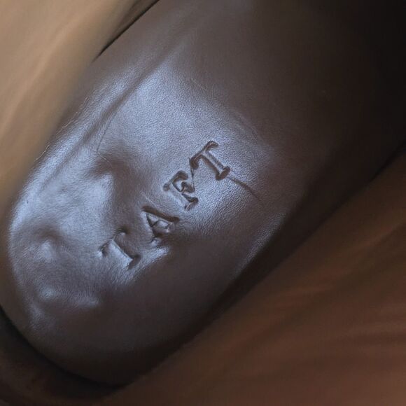 TAFT The Jack Cap Toe Boot In Grey/Oxblood Wool/Leather Men\'s Size 12